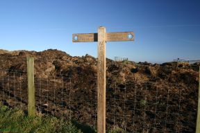 Greenwich Meridian Marker; England; East Sussex; Rodmell